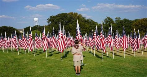Arlingtons Veterans Park Has Been Transformed Into A Field Of Honor
