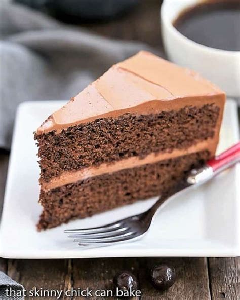 Mocha Layer Cake That Skinny Chick Can Bake