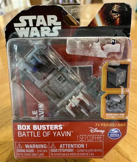 Star Wars Box Busters Battle Of Yavin Disney Spin Master New Sealed