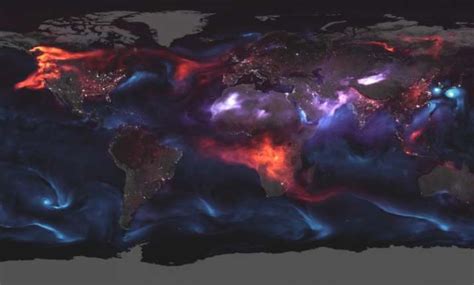 The air force funds and oversees the launch services for the spacecraft. NASA's Glowing Map of Fires, Sands and Storms, Latest ...