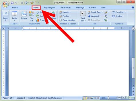 How To Use Microsoft Office Word 2007 With Pictures Wikihow