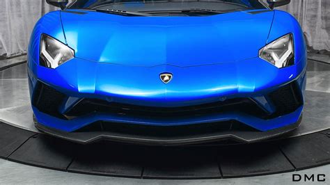 Carbon Fiber Front Lip Tecno Fits The Oem Lamborghini Aventador S