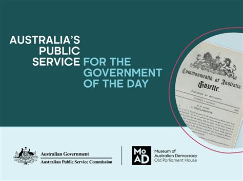 Australias Public Service For The Government Of The Day · Museum Of