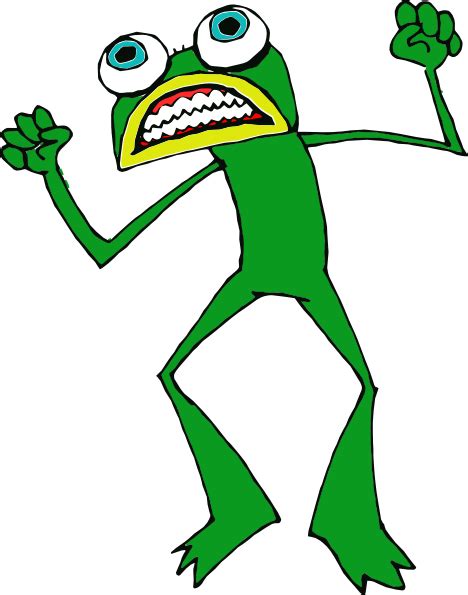 Angry Frog Clip Art At Vector Clip Art Online