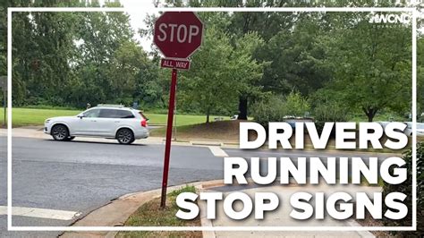 Charlotte Neighborhood Concerned As People Run Stop Signs