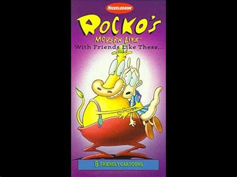 Opening To Rocko S Modern Life With Friends Like These 1997 VHS YouTube
