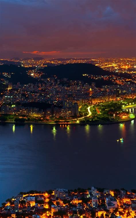 1200x1920 Rio De Janeiro Nightscape 1200x1920 Resolution Wallpaper Hd City 4k Wallpapers