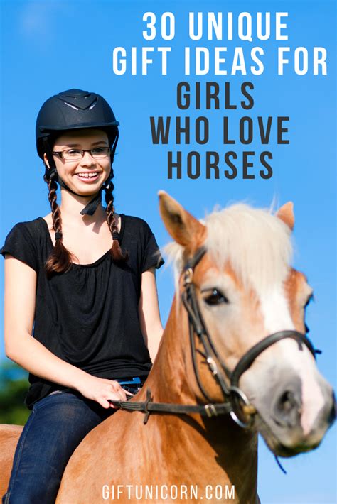 We have selected 10 unique gifts for horse lovers that do a great job at both. 30 Unique Gift Ideas For Girls Who Love Horses ...