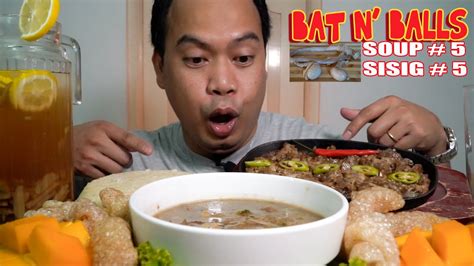 Indoor Cooking Exotic Food Bat N Balls Soup 5 Sisig 5