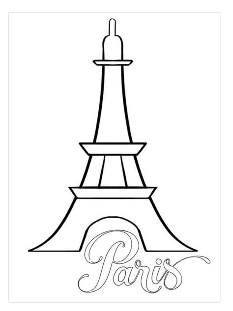 Descubrir Dibujar Una Torre Eiffel Mejor Camera Edu Vn