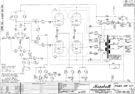 Marshall Schematics Tube Amp Schematics