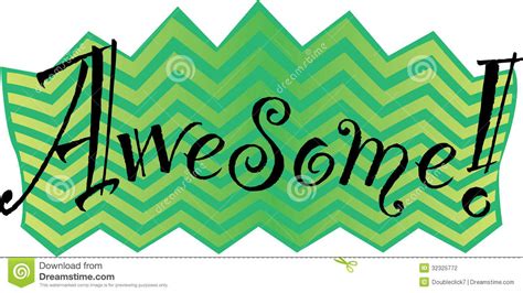And of cousre an awesome person. Awesome! Vector graphic stock vector. Illustration of ...