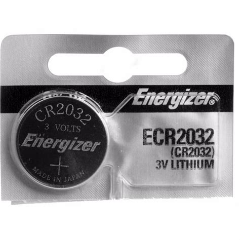 Energizer 2032 Ecr2032 Cr2032 3v Lithium Button Cell Battery Walmart