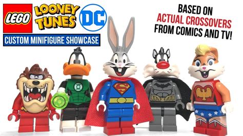 Lego Dc Looney Tunes Mash Up Custom Minifigure Showcase These Are