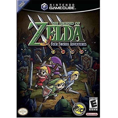 The Legend Of Zelda Four Swords Adventures Cib For Nintendo Gamecube Lk