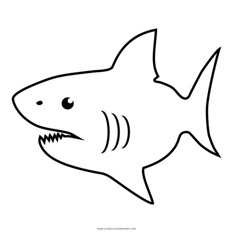 Dibujo De Tiburón Para Colorear Ultra Coloring Pages