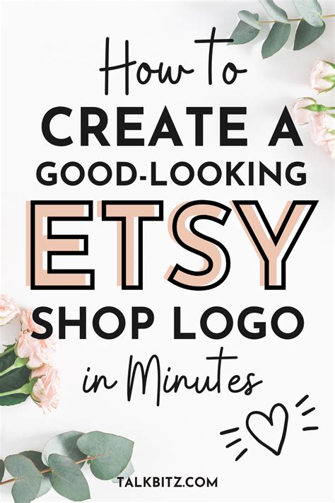 How To Make A Small Business Logo The Easiest Way Talkbitz Etsy