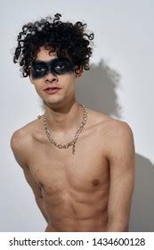 Curly Man Naked Torso Stock Photo Shutterstock