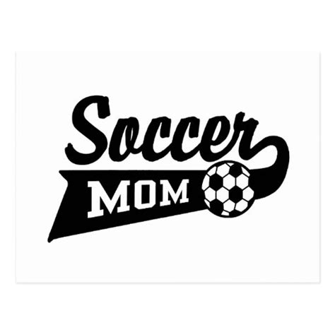 Soccer Mom Postcard Zazzle
