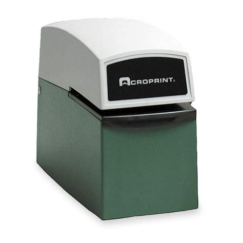 Acroprint Acp015000001 Heavy Duty Electric Time Stamp 1 Each