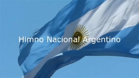 Himno Nacional Argentino Youtube
