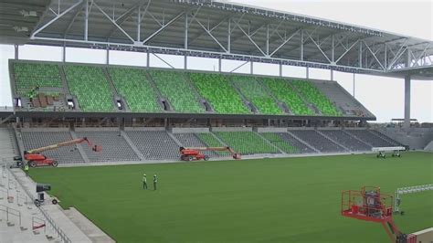Construction Right On Schedule For Austin Fc Stadium