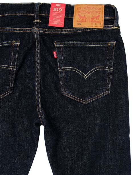 levi s® 519 retro indie mod extreme skinny denim jeans in pipe