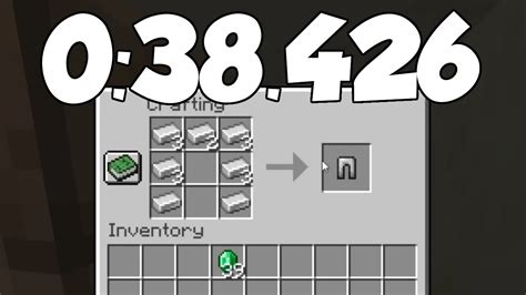 Minecraft Speedrun Full Iron Armor And 15 Levels Set Seed In 038