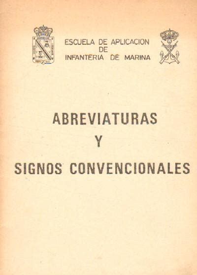 Abreviaturas Y Signos Convencionales By Vv Aa Librería Raimundo