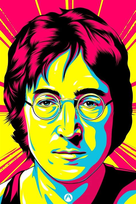Pin By Kyunrock On арт Pop Art Portraits Pop Art Painting John Lennon