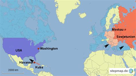Stepmap Kuba Krise Oktober Bis Oktober Landkarte F R Welt