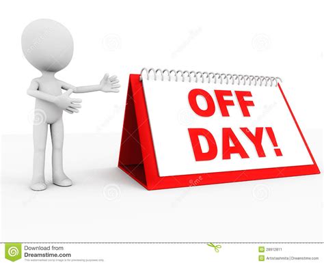 Off Day Stock Image Image 28912811