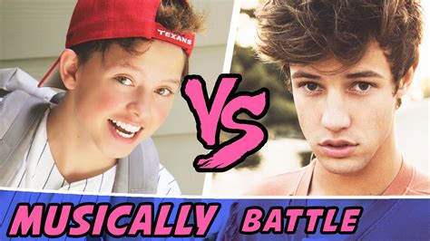 Jacob Sartorius Vs Cameron Dallas Musically Musically