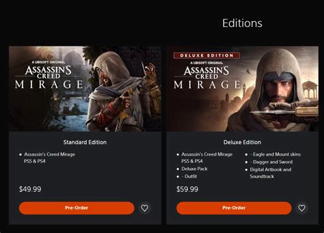 Assassin S Creed Mirage Game Standard Edition Priced At Techgoing