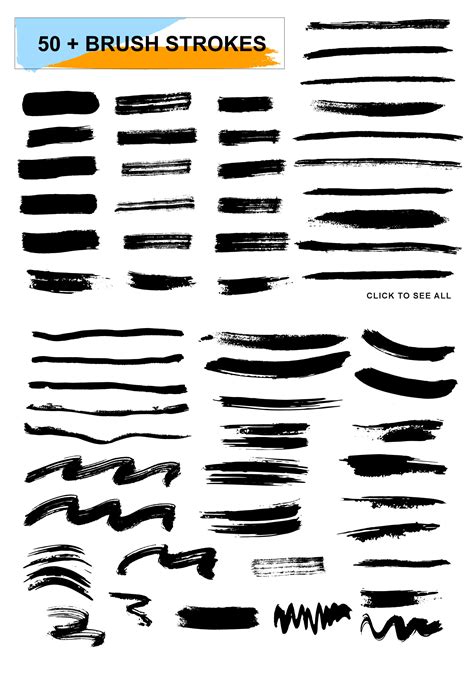 Brush Shapes And Strokes 131093 Decorations Design Bundles