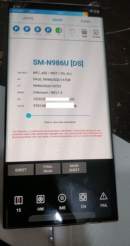 Unlock Sim Samsung Note 20note 20 Ultra Verizontmobileaudocomo Mỹ