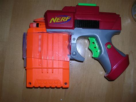 Nerf Crossfire Mag Mod 3 Steps Instructables