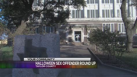 Halloween Sex Offenders Round Up Youtube