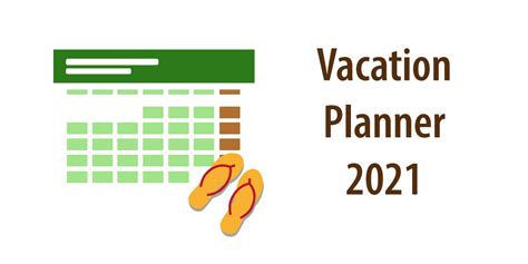 Vacation Planner 2021