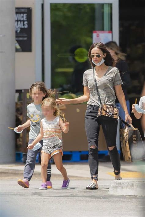 A few months later, fox withdrew the statement and delighted the fans with the news of being pregnant for the third time. Megan Fox at Erewhon Market in Calabasas with Her Kids - IMG Trend