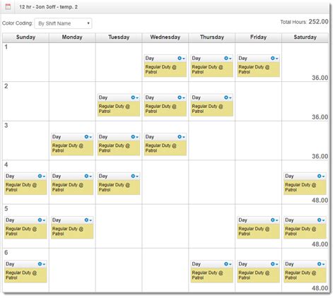 7 Different 12 Hour Shift Schedule Examples To Cover Round The Clock