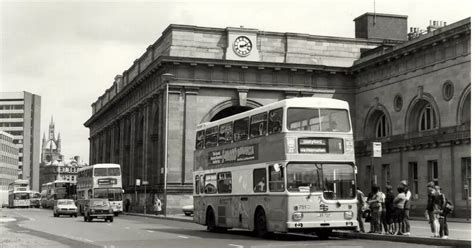 Then And Now Newcastle Central Station And Neville Street In 1982 And