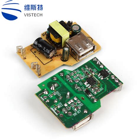 Dual Usb Mobile Power Bank Board Battery Charger Pcb For Phone Printed