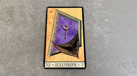 Oracle de la Triade : Illusion carte 32 et sa signification en tirage