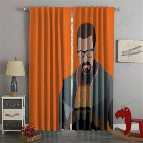 3d Printed Half Life Style Custom Living Room Curtains Curtains
