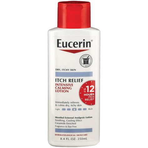 Eucerin Itch Relief Intensive Calming Lotion Shop Moisturizers At H E B