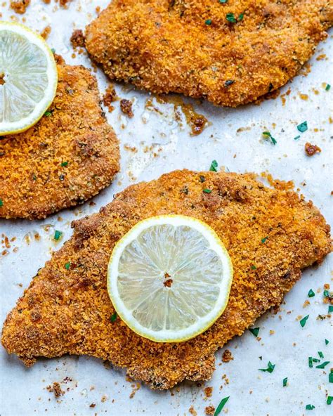 Crispy Oven Baked Chicken Cutlets Recipe Healthy Fitness Meals