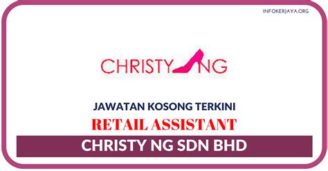 Reach out to us for further information at enquiries@christyng.com see more. Jawatan Kosong Terkini Christy Ng Sdn Bhd • Jawatan Kosong ...