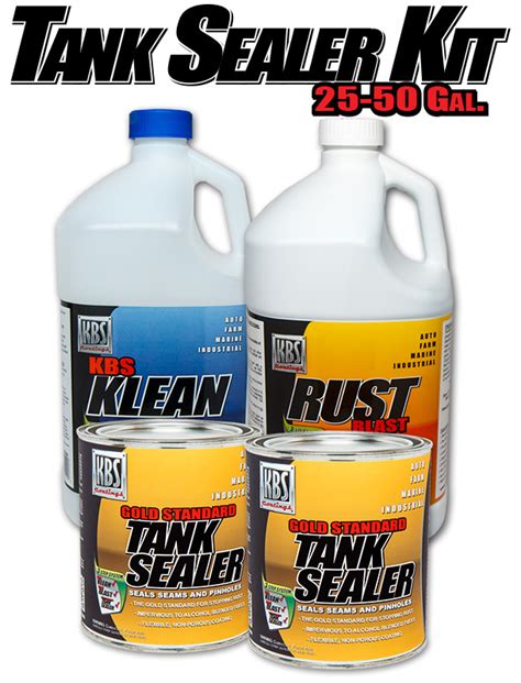 I have not tried it yet on plastic as of yet. Tank Sealer Kit - 25-50 Gallons - Gas Tank Sealer - KBS ...