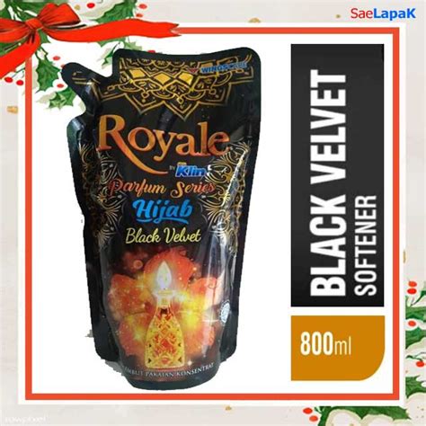 Jual So Klin Royale Hijab Black Velvet Refill Ml Shopee Indonesia